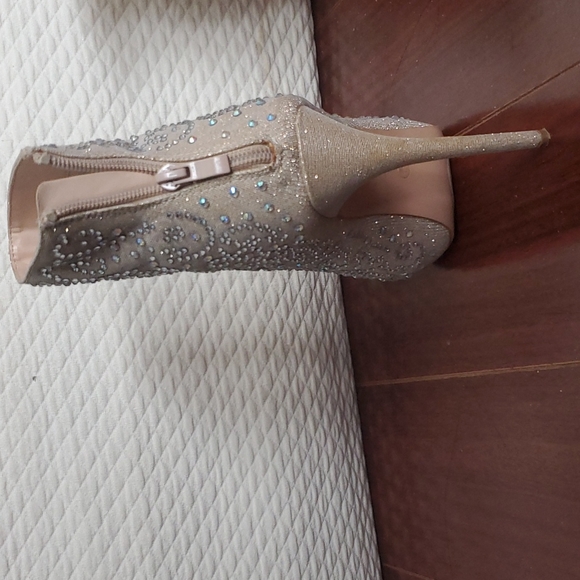 Lauren Lorraine glitter booties size 6.5 - Picture 7 of 11